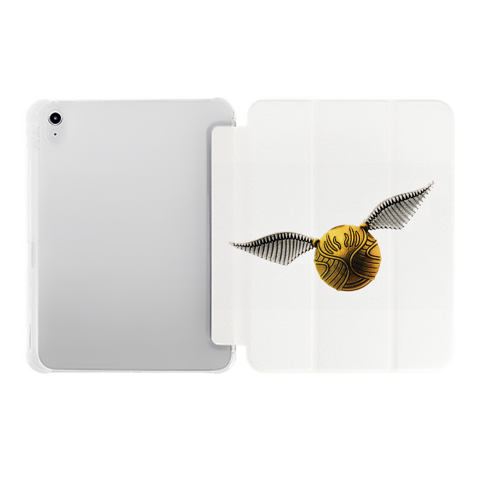 （画像用） Harry Potter ハリー・ポッターシリーズ IPad ケース ペン収納付き 三つ折りスタンド PUレザー×シリコン 対応機種9.5/10.5/10.9インチ